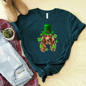 St Patrick's Dog Shirt, Happy St Patrick's Day Shirt, Lucky Shirt, Dog Shirt